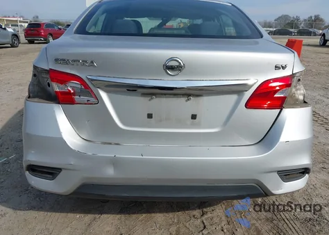 2016 Nissan Sentra Fe+ S/S/Sl/Sr/Sv z USA, uszkodzony, nr VIN 3N1AB7AP3GL667597